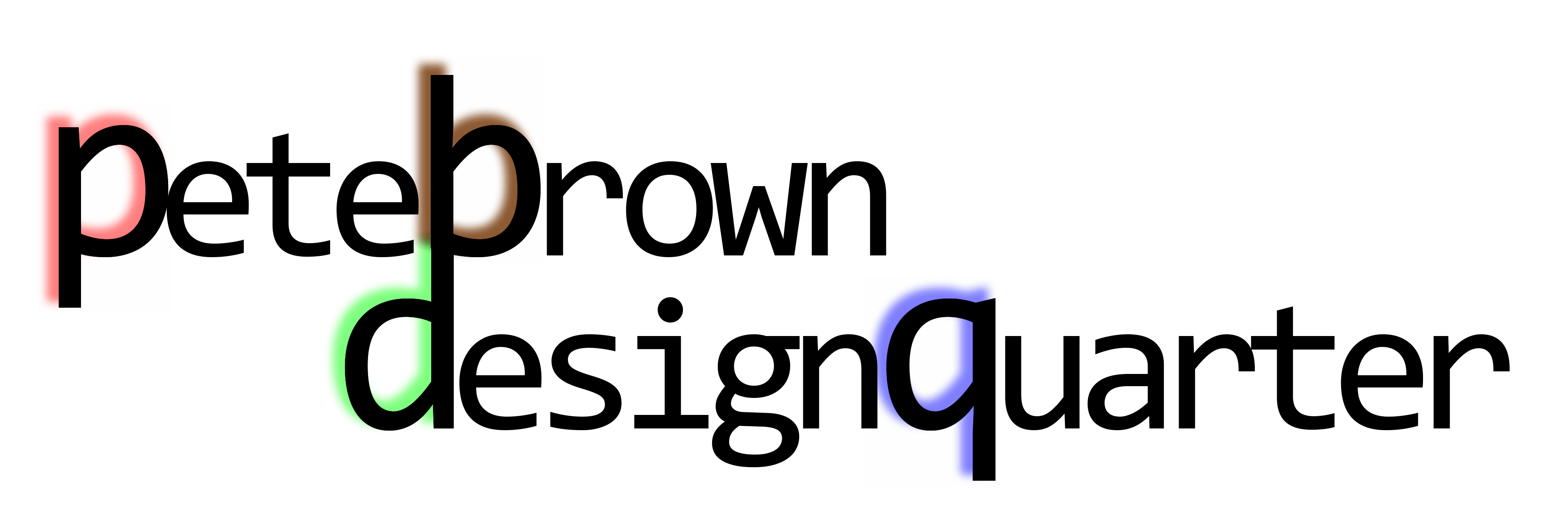 logo pete brown design quarter